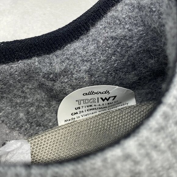 Allbirds Tree Dancer 2 Knit Sneakers Women’s 7 Gray - Picture 5 of 8